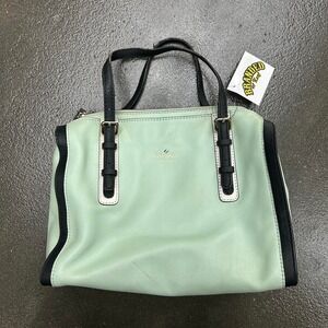 Kate Spade Mint Handbag Bedford Square Kinslow Tote Shoulder Bag